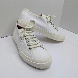 Superga Emily Ratajkowski White Sneaker Shoe 8 Women 6.5 Men